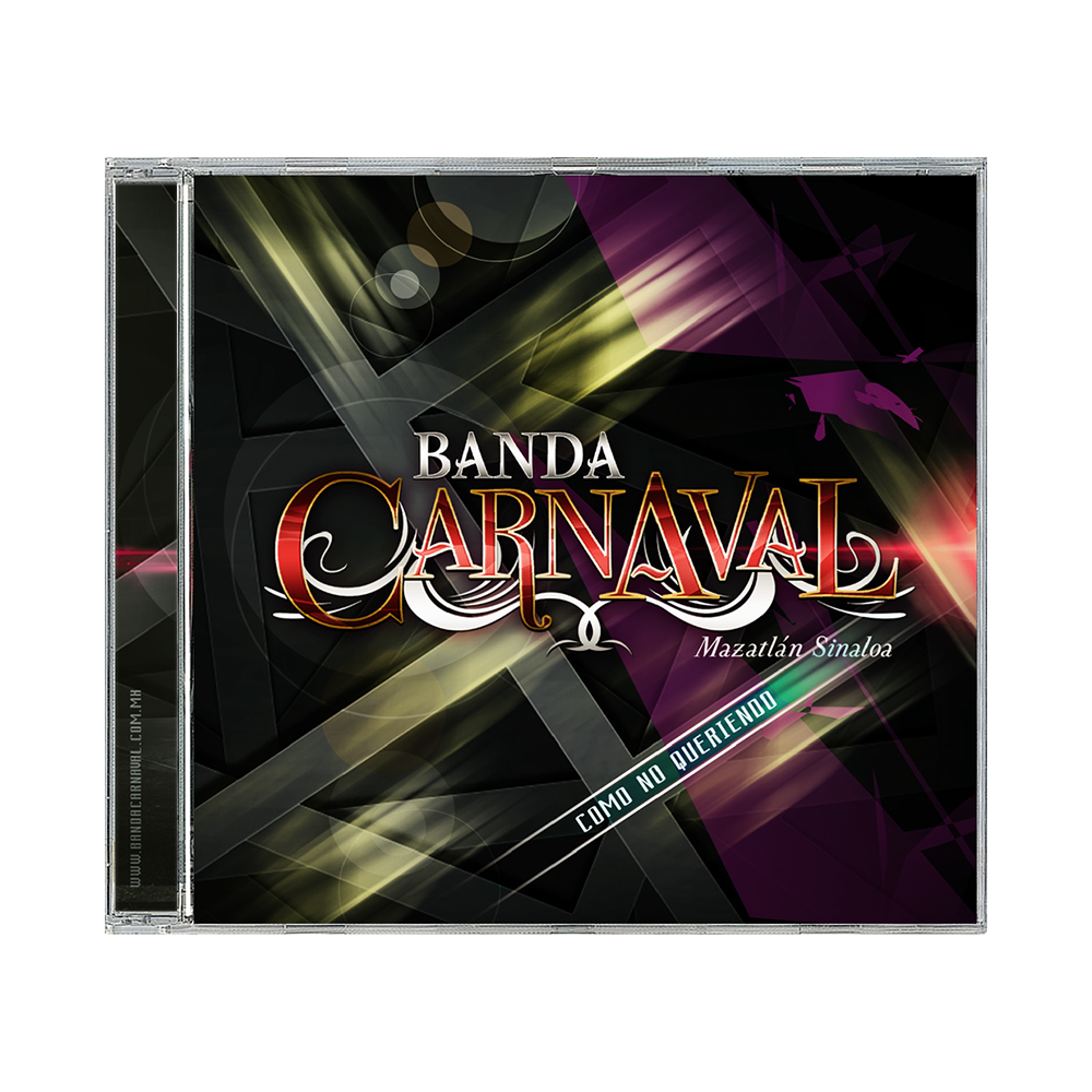 Banda Carnival - Como No Queriendo CD Front