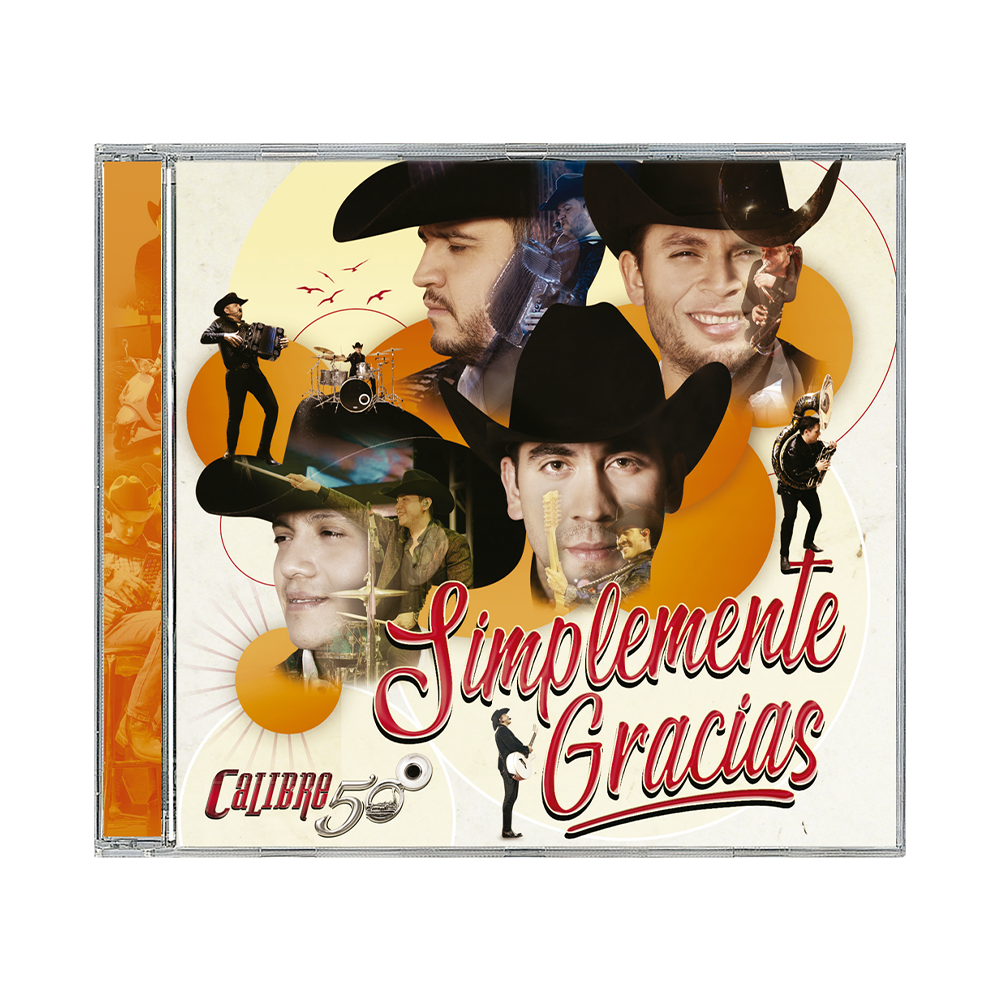 Calibre 50 - Simplemente Gracias CD Front