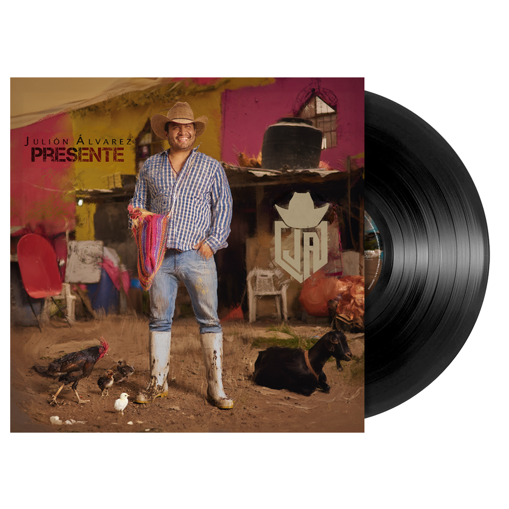 Julión Álvarez Y Su Norteño Banda - PRESENTE 1LP Vinyl Front