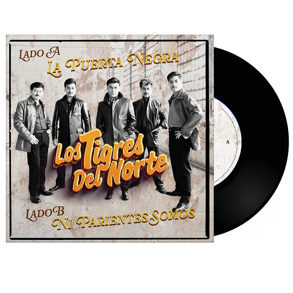 Los Tigres Del Norte - La Puerta Negra 7" Single Front