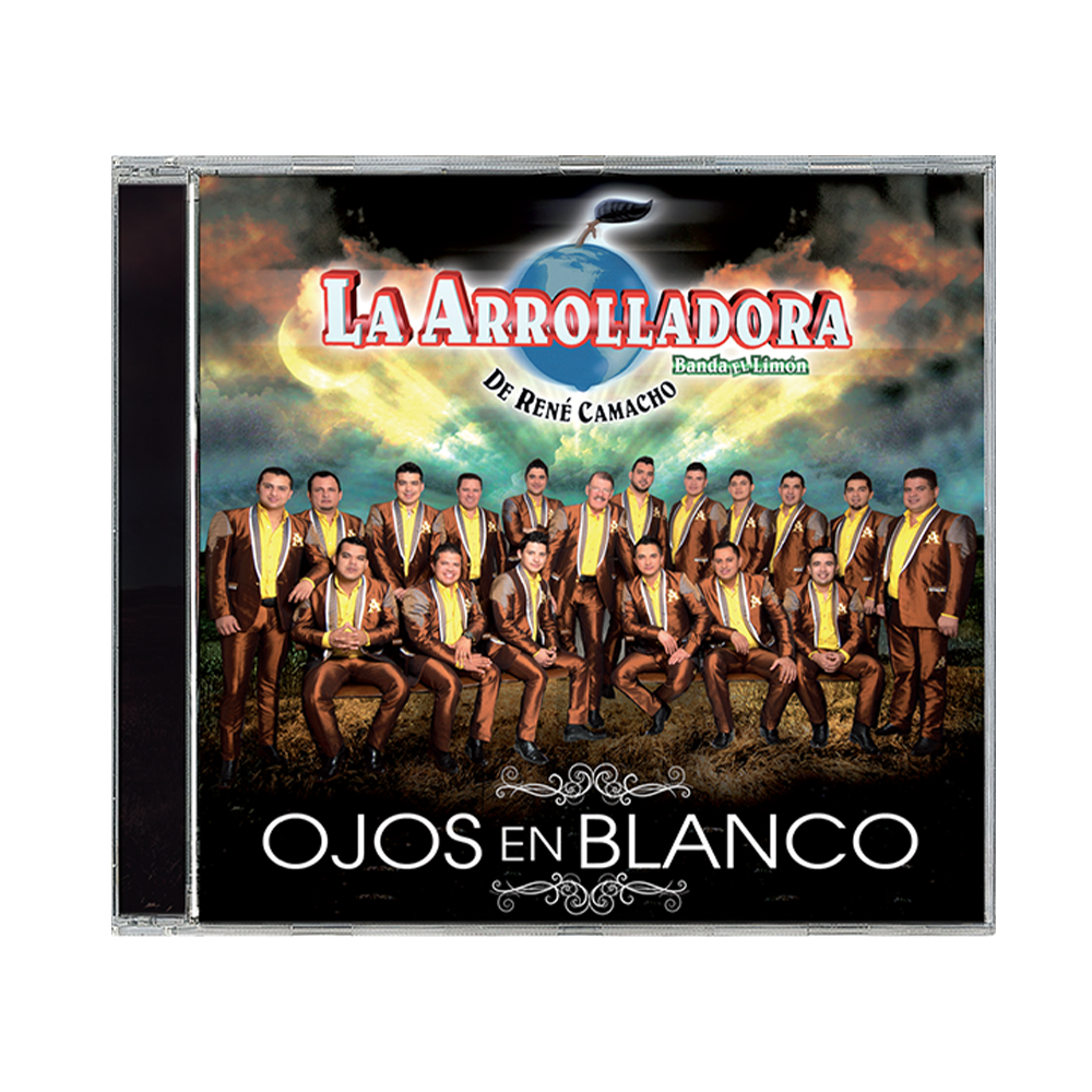 La Arrolladora Banda El Limon - Ojos En Blanco CD Front