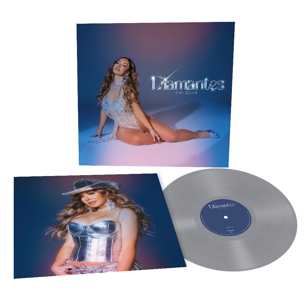 Chiquis - Diamantes Limited Edition Silver Color LP Pack