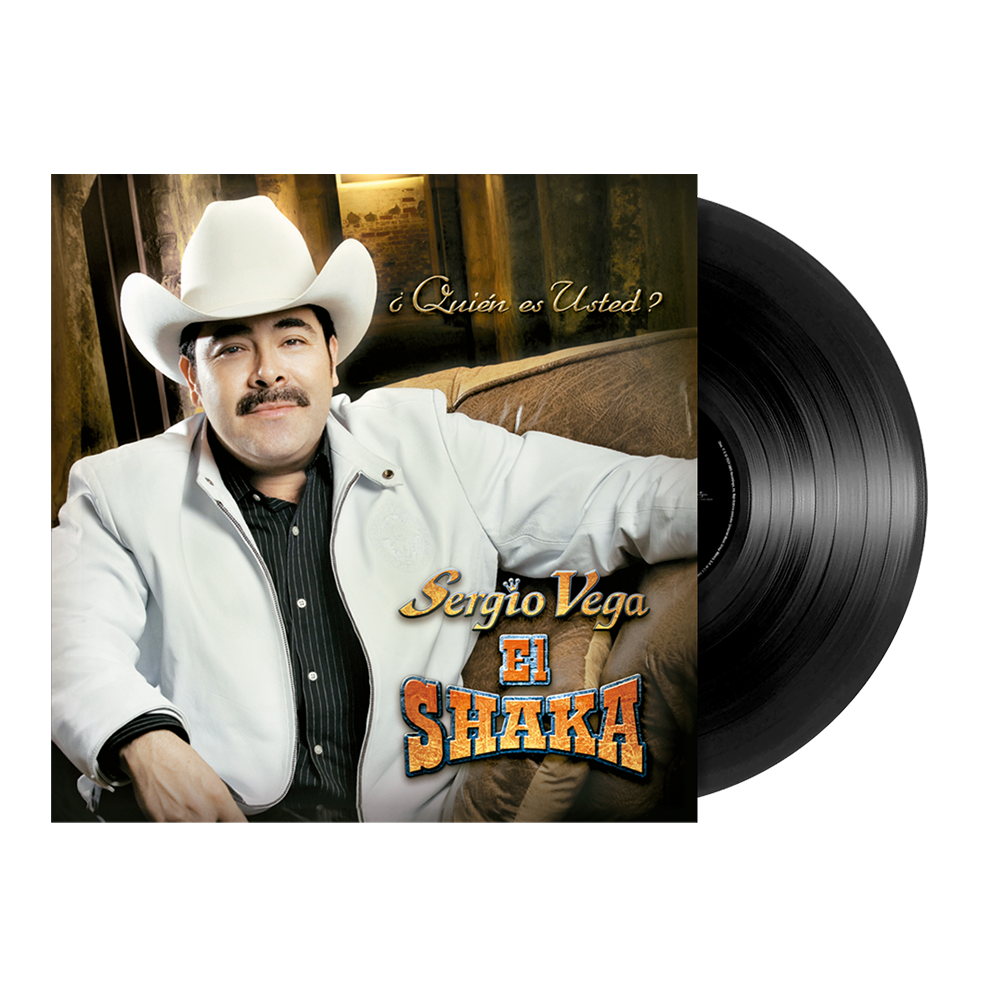 Sergio Vega "El Shaka"- ¿Quién Es Usted? 1LP Vinyl Front 